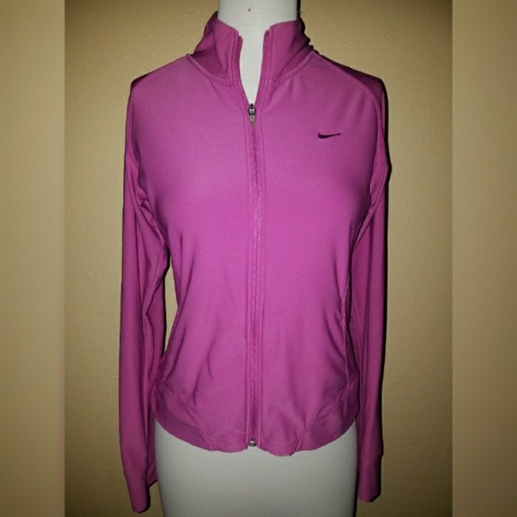 Nike Tops - NIKE FIT DRY ZIP UP SWEATSHIRT